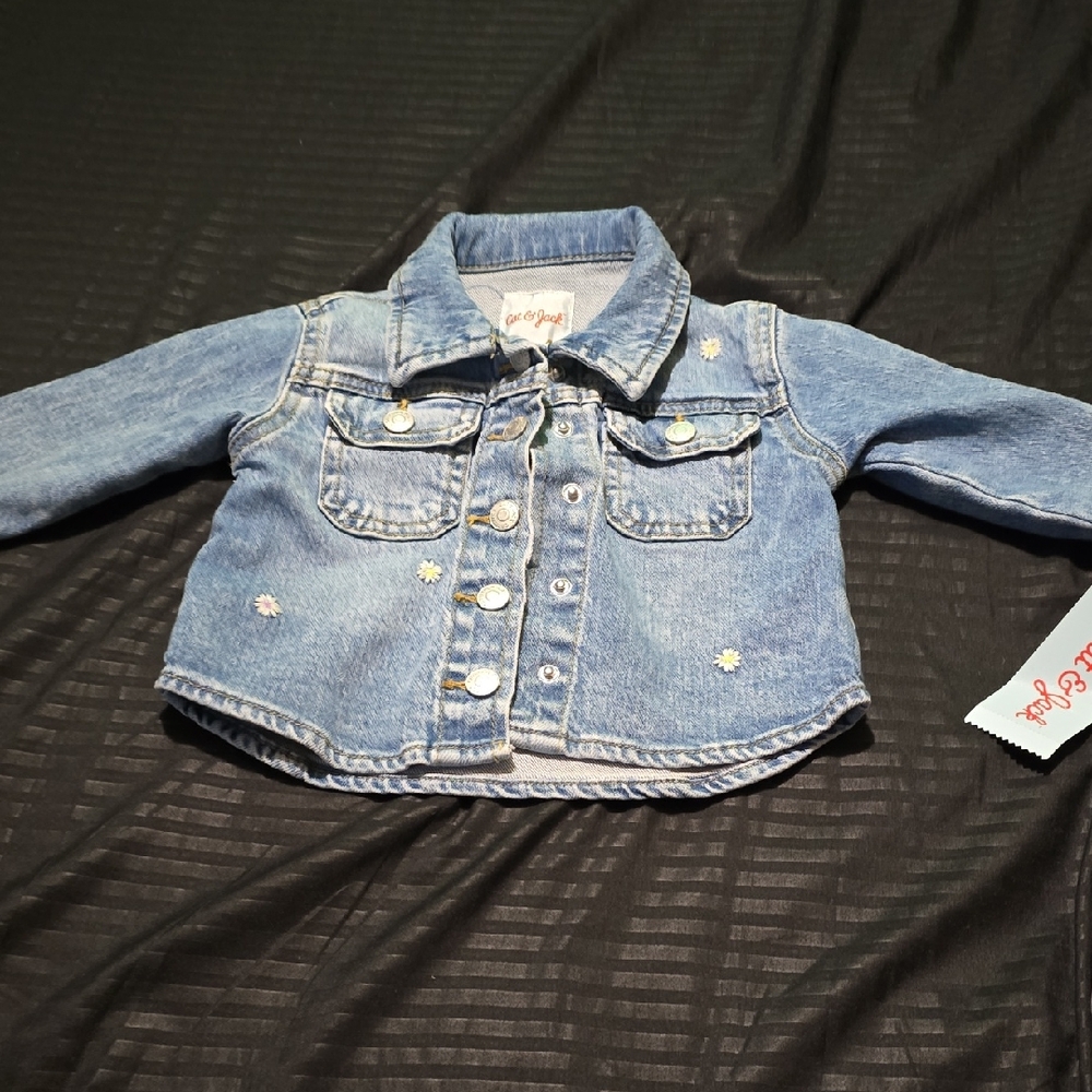 Cat & Jack Blue Jean Jacket Classic Design